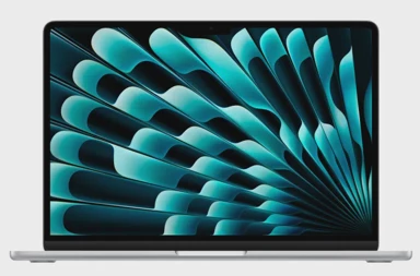 APPLE Laptop MacBook Air (2024) / M3 8C/10G, 8GB, 256GB, 15.3", 2880x1864, macOS, srebrna, IT tipkovnica